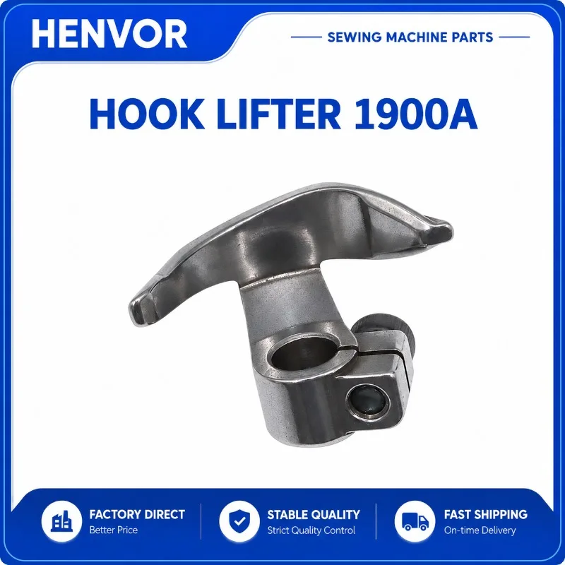 HENVOR LK-1900A Horn with Screws 400-11512 for Bartack Sewing Machine Pendulum Shuttle Replacement Part