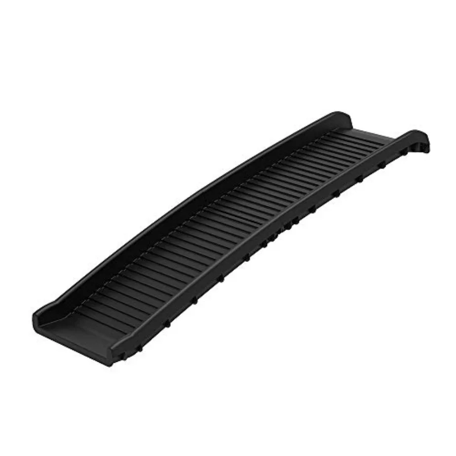 

61" Folding Pet Ramp Portable Dog Ramp for Cars SUVs Beds and Couches Lightweight PP Construction Textured Surface Optional Car