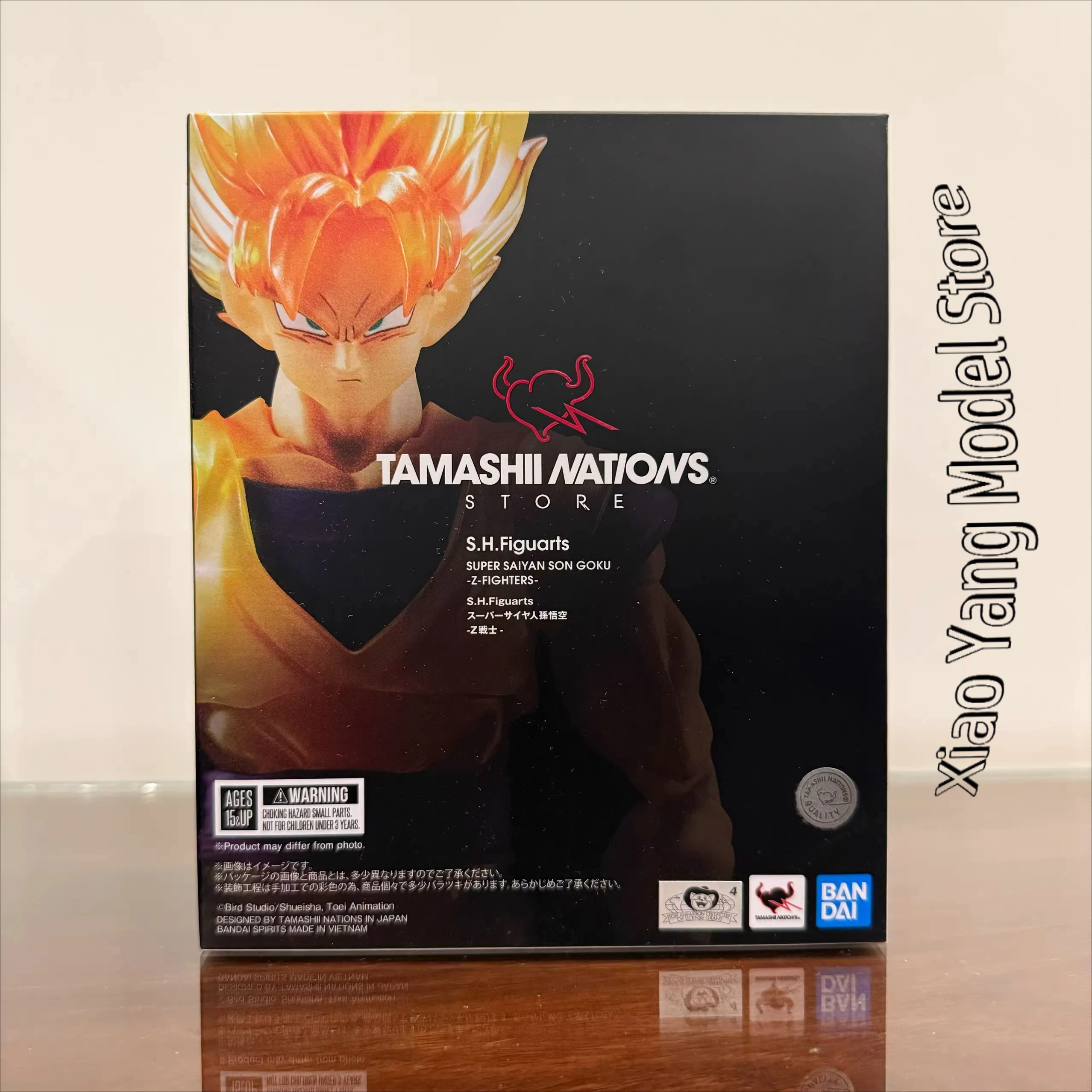 

В наличии, отправка в течение 24 часов, Bandai TNT Limited SHF Dragon Ball Z Son Goku Super Saiyan Z Warrior Movable Figure