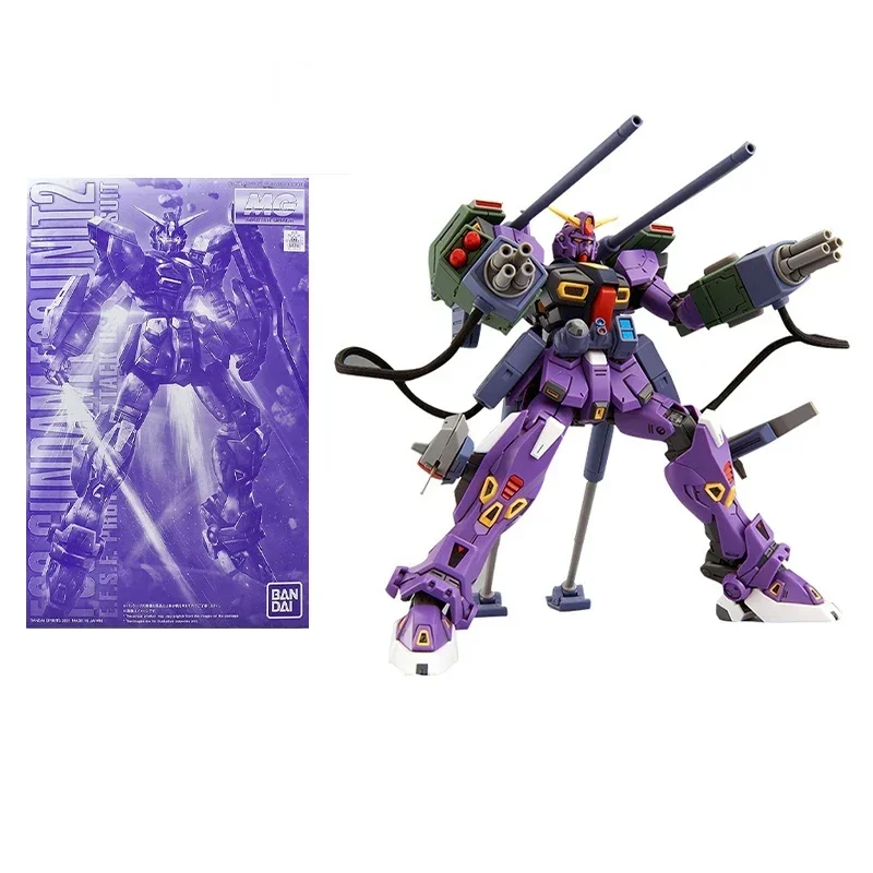 

Bandai Genuine Gundam Model Kit Anime Figure MG Mobile Suit F90 Unit 2 Collection Gunpla Anime Action Figure Toys for Children