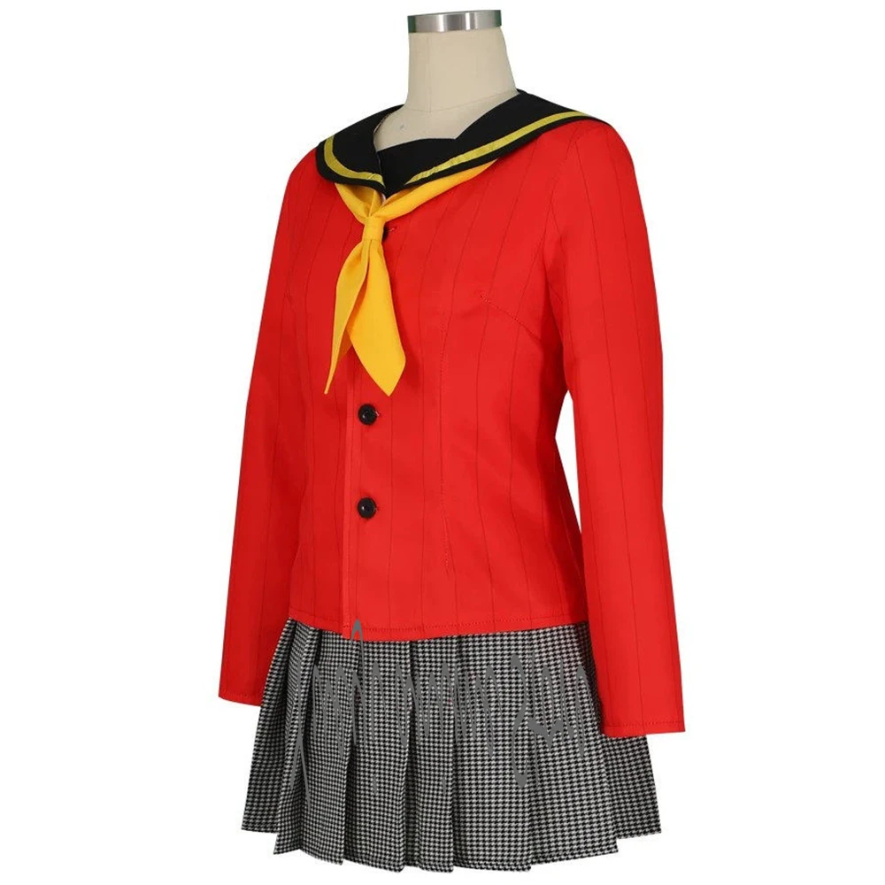 customized-Anime Amagi Yukiko Women's Cosplay Costume - School Uniform Outfit Set view 2