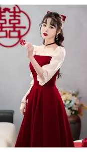 Robe rouge aliexpress sales