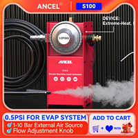 ANCEL S100 Car Smoke Leak Detector Oil Pipe Leaks Analyzer Automotive EVAP Smoke Machine Tester Leak Diagnostic Detector Tool