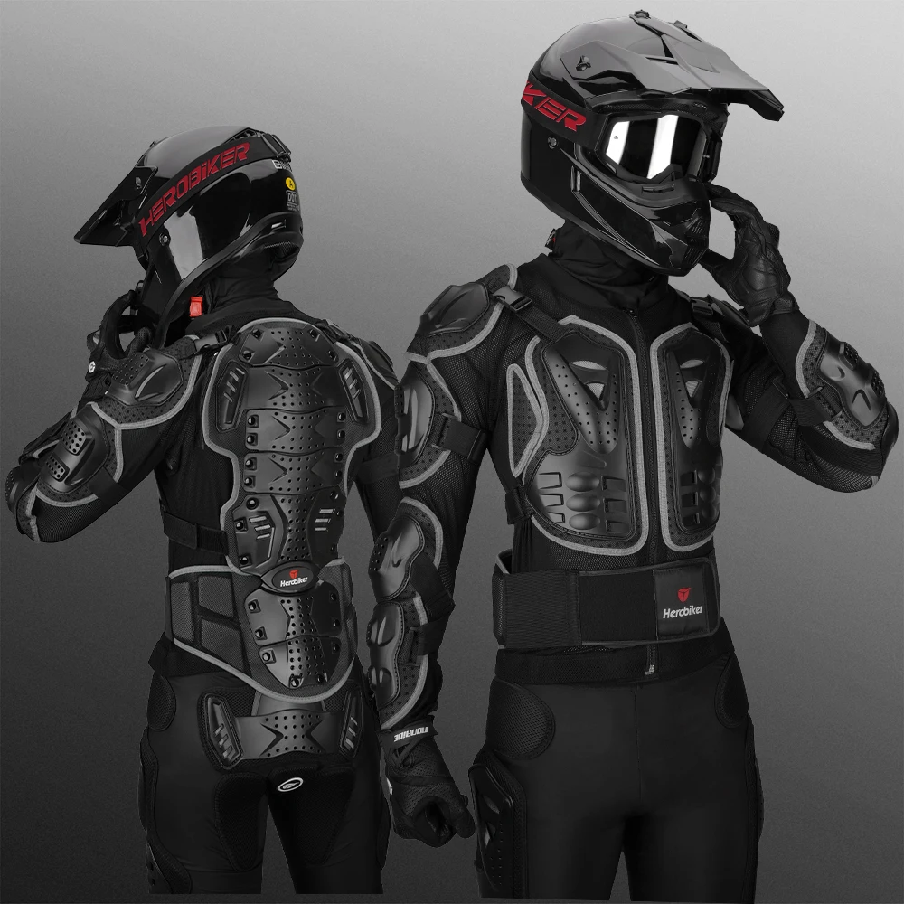Men's Motorcycle Body Armor Anti-Fall Motocross Riding Pants Shorts Wear-Resistant Motorbike Jackets Armor Protective Clothing - view 2