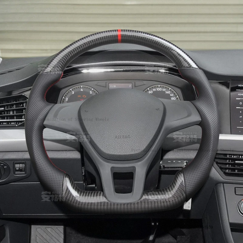 suitable for the modification, upgrade, and customization of carbon fiber car steering wheels for Volkswagen Bora