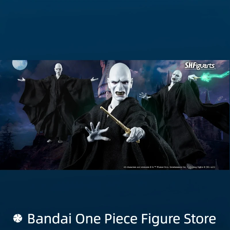 Original Bandai S.H.Figuarts SHF Harry Potter SHF Lord Voldemort Harry Potter y la Copa del Fuego figuras de acción de juguete regalos Co