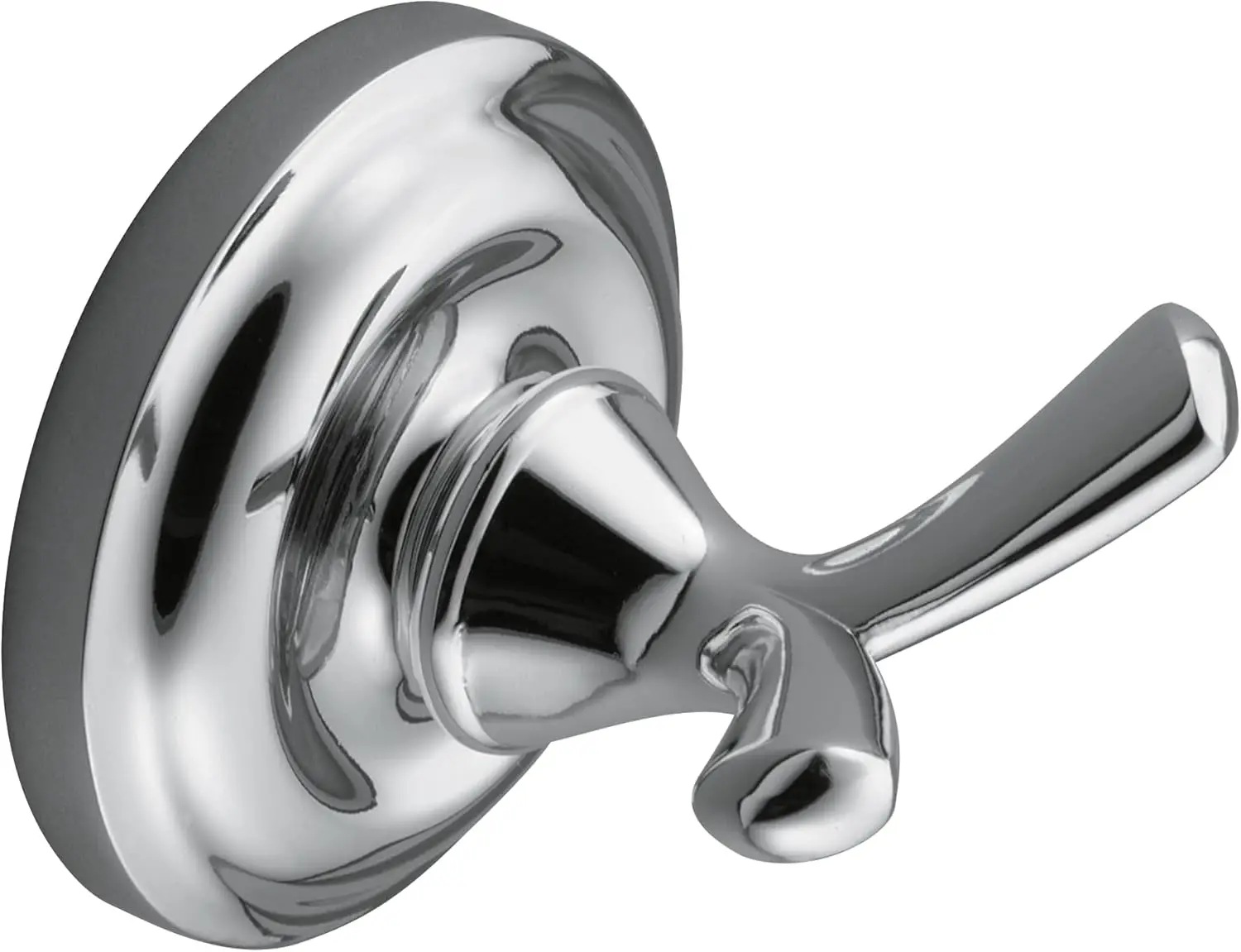 

Double Robe Hook, Chrome Finish, Easy Installation, Durable Design