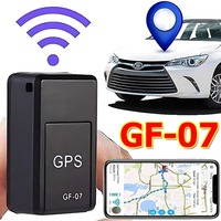 GF07 Magnetic Mini Car Tracker GPS Real Time Tracking Locator Device Magnetic GPS Tracker Real-time Vehicle Locator Pet Tracker