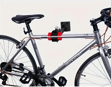 Fahrrad Wand Montiert Fahrrad Rack Park Rack Wand Montiert Mountainbike Rack Aluminium Legierung Clip Crash Pad Geladen 20 KG Halterung – Detail 2