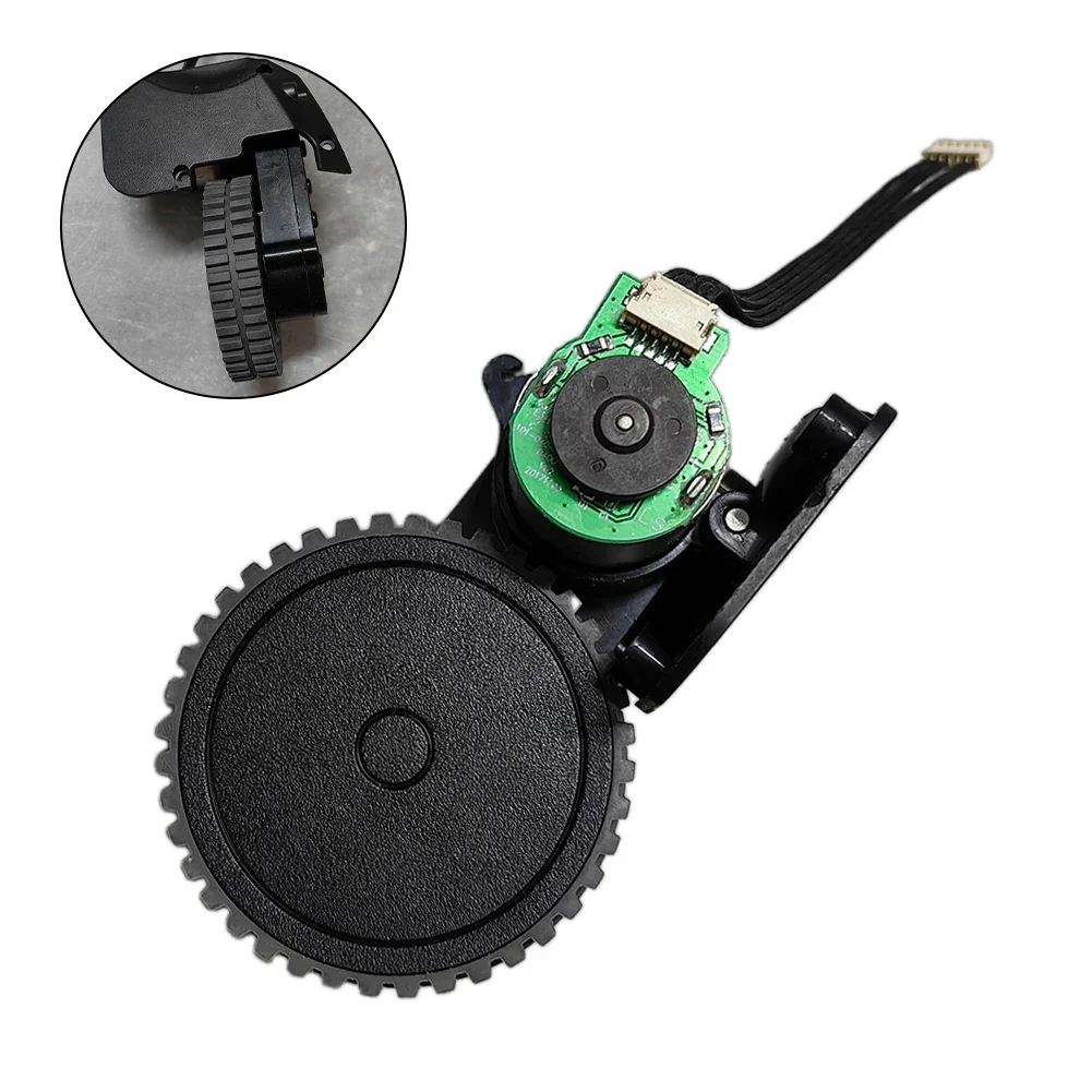 Vacuum Cleaner Right Wheel With Engine Motors Suit For Coredy R750 D400 R550 R650 Robot Vacuum Cleaner Replacement Parts