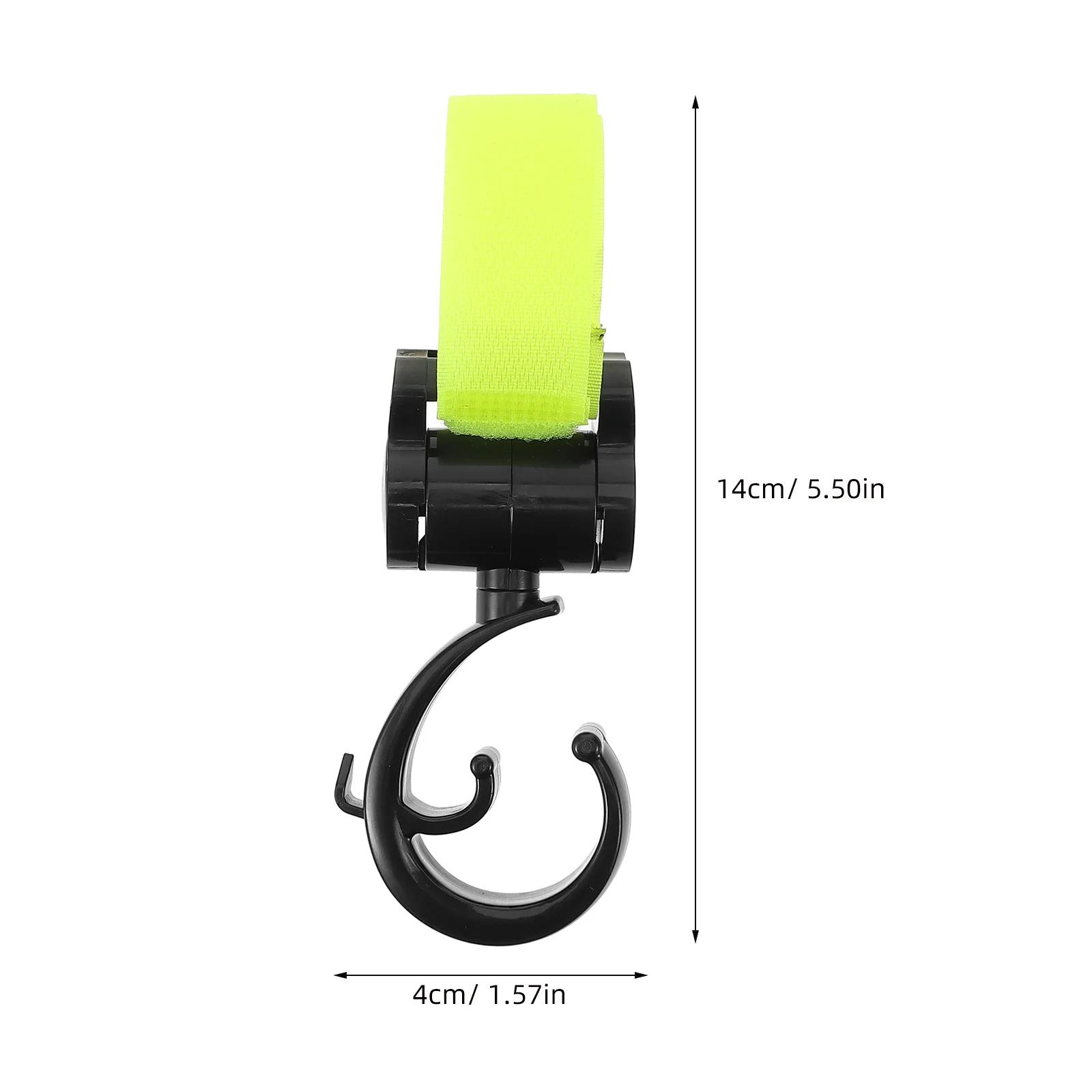 عربة أطفال هوك الشريط السحابة متعددة الوظائف قوي حقيبة شماعات لا الحفر المطلوبة توافق متعدد الاستخدامات قوي #3