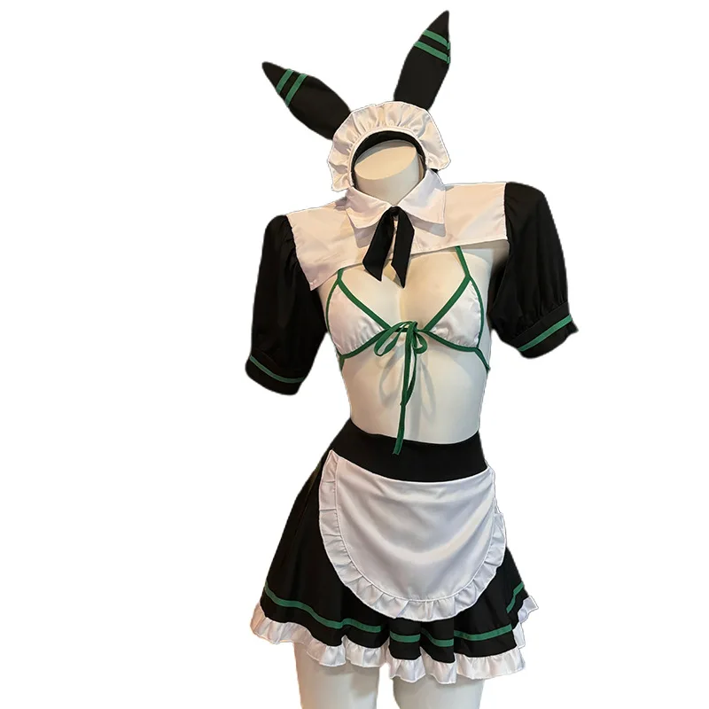 

Party & Cos Convention Outfit 2026 - Original Bunny Girl Maid, Cute Soft Sexy Nightclub Cosplay Adorable Role-Play Uniform