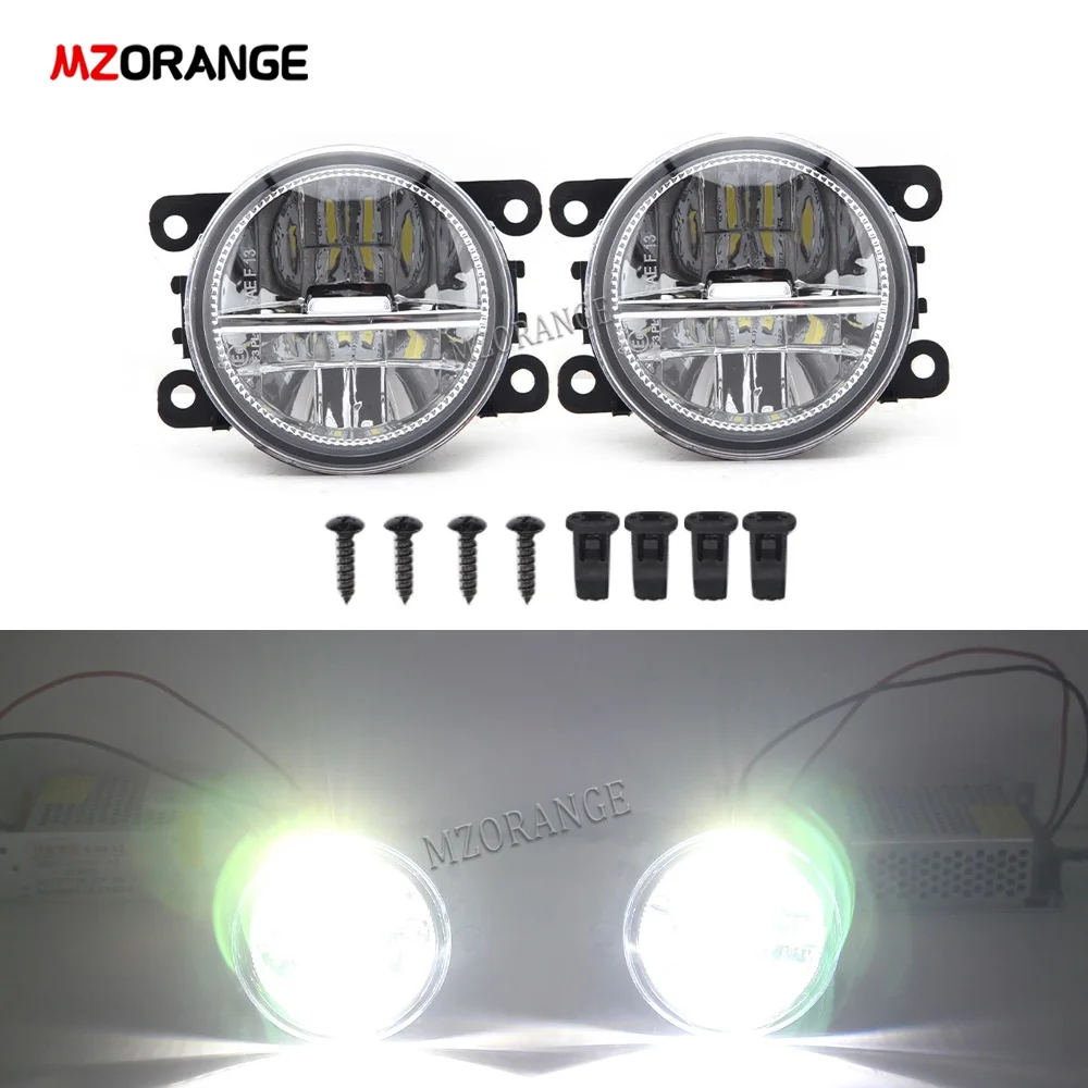 Fog Lights Fog Lamp For Mitsubishi Outlander L200 ASX Pajero Grandis Galant 2003-2014 2015 55W Led Halogen Foglamp Car Accessory