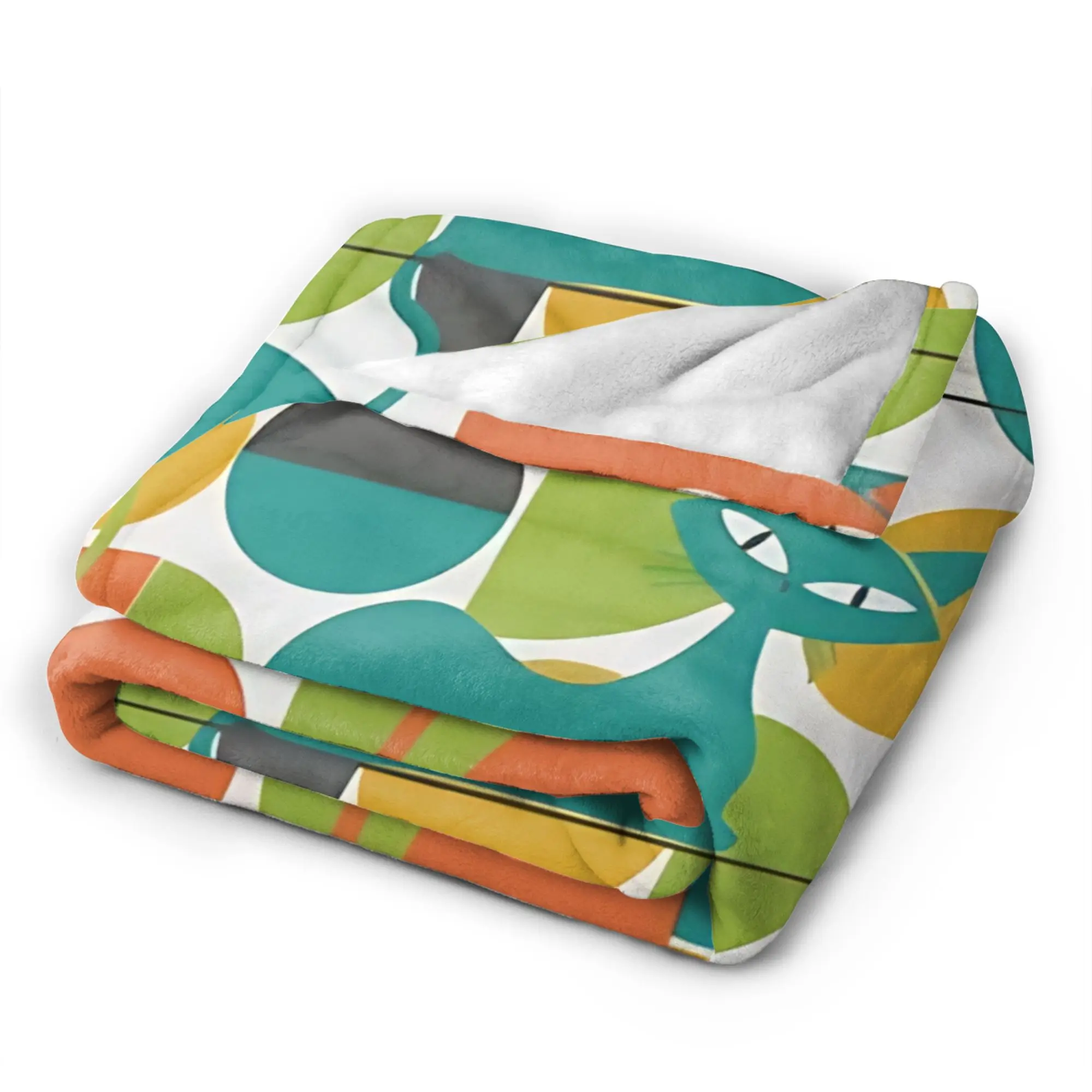 Flower Market  Blanket Quality Warm  Throw Blanket Winter Students Couch Chair Street Trend Bedspread