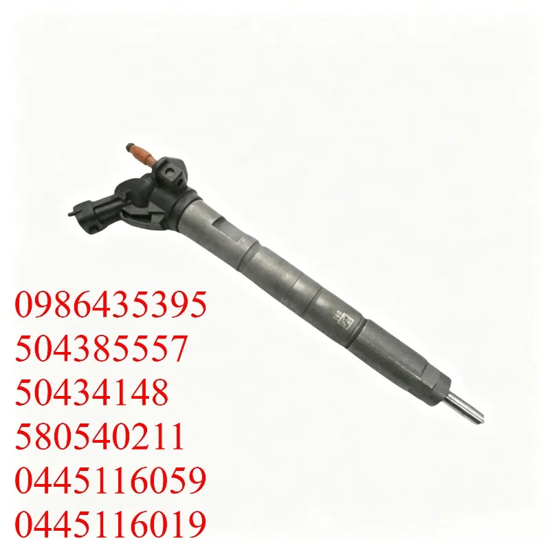 

Nozzle Common Rail Engine Fuel Injector For Citroen Fiat Iveco Peugeot 0445116059 0986435395 504385557 504341488 580540211