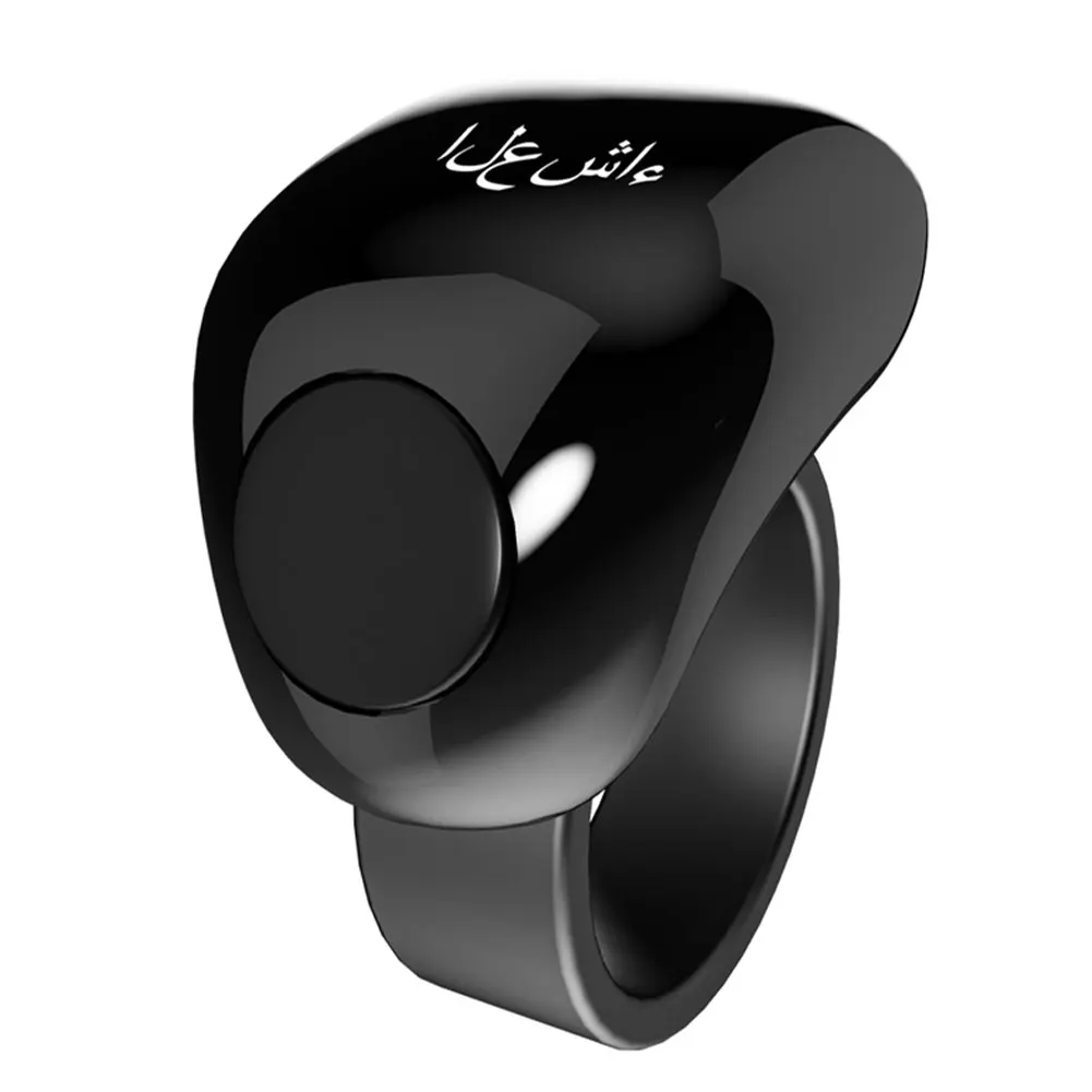 Smart Rechargeable Tasbih Counter Rings With Waterproof LED Display Electronic Finger Ring Alarm Clock Electronic Counter