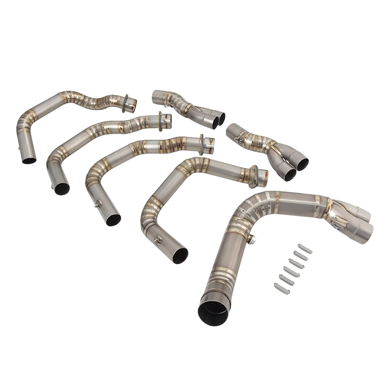 Motorcycle Exhaust System Escape Titanium Front Link Pipe Connect Original Muffler Slip On For Honda CBR600RR F5 2013 - 2023