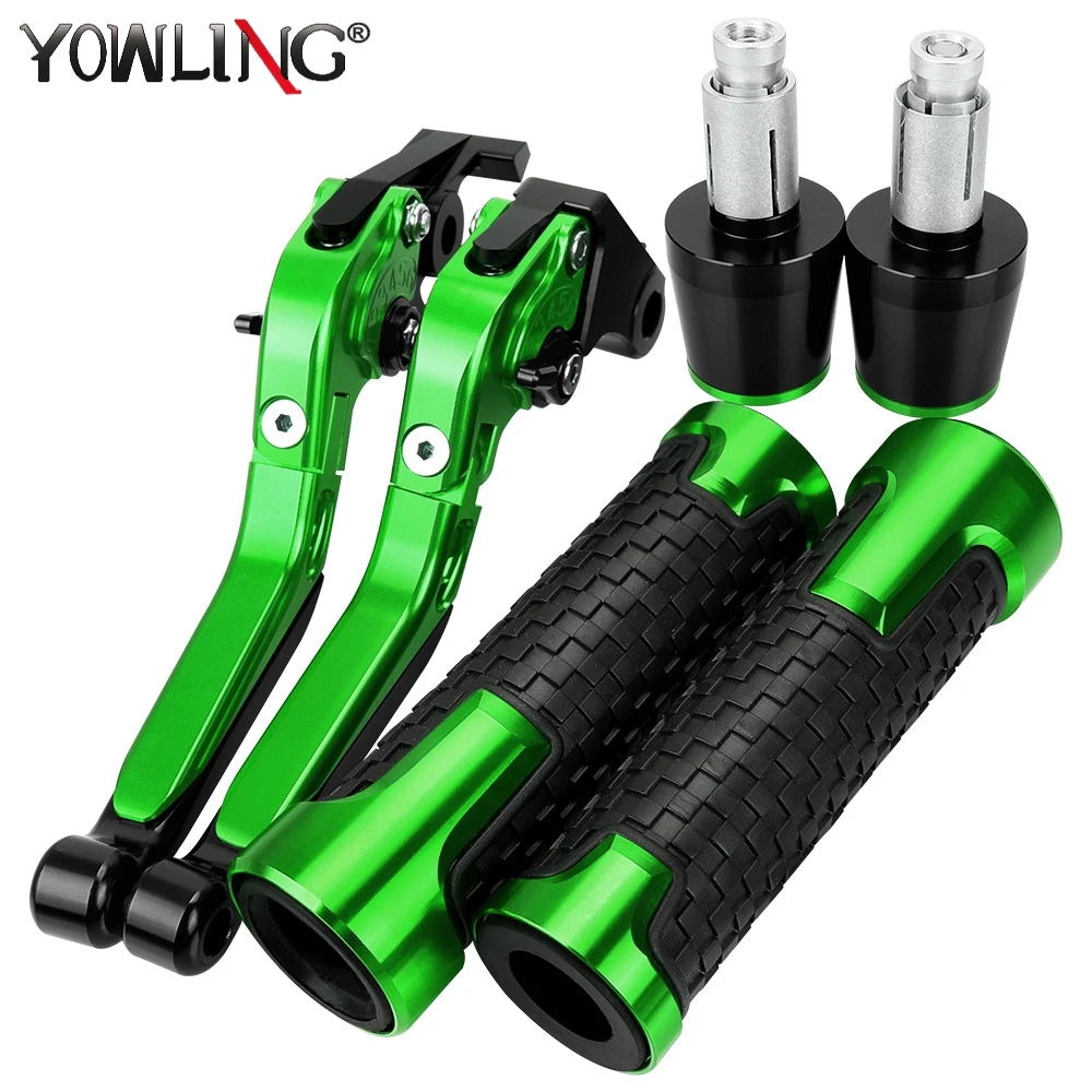 

For KAWASAKI Z 750 Z750 2007 2008 2009 2010 2011 2012 13 Motorcycle Accessories Brake Clutch Levers & Handlebar Hand Grips ends