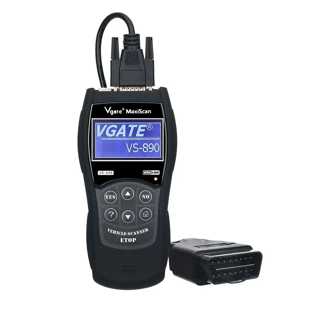 2024 Newest Vgate VS890S OBD2 Diagnostic Scanner VS890 Vgate SCAN Tool VS 890 CAN-BUS Multi-Languages Car Code Reader