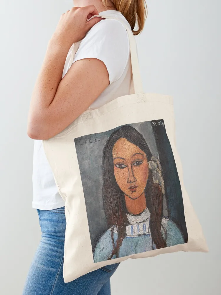 

Amedeo Modigliani Alice Tote Bag Shopper shopping trolley bag canvas tote tote bag woman