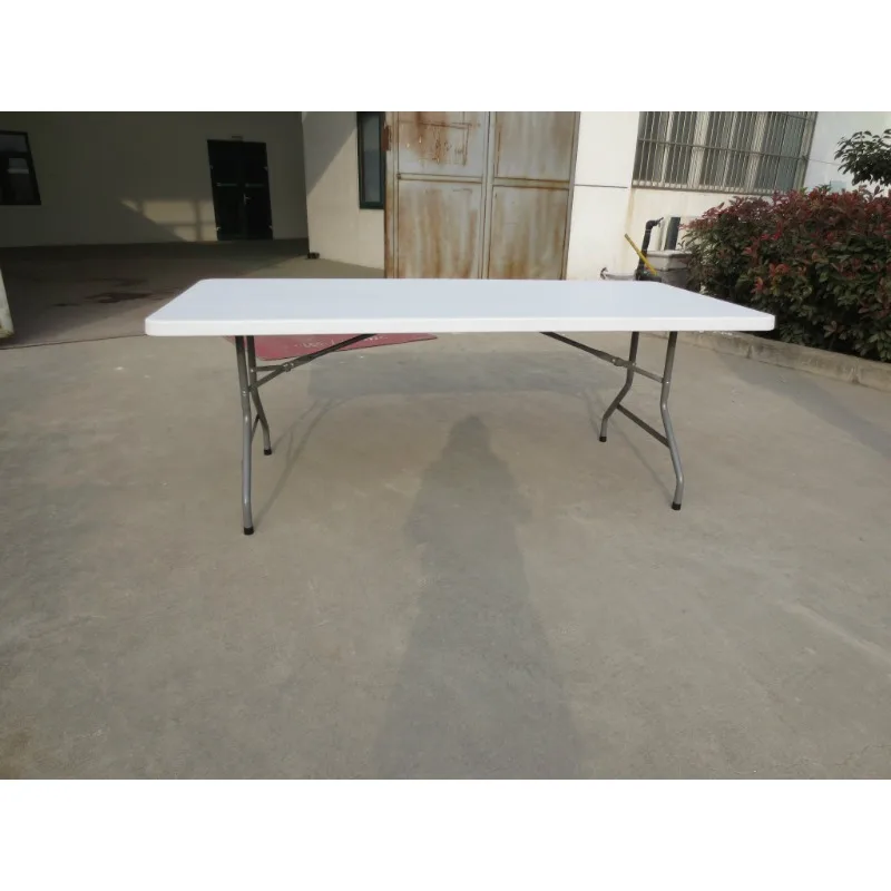 Plastic folding table, blow molding 200 * 90cm new outdoor barbecue , dining , conference  outdoor