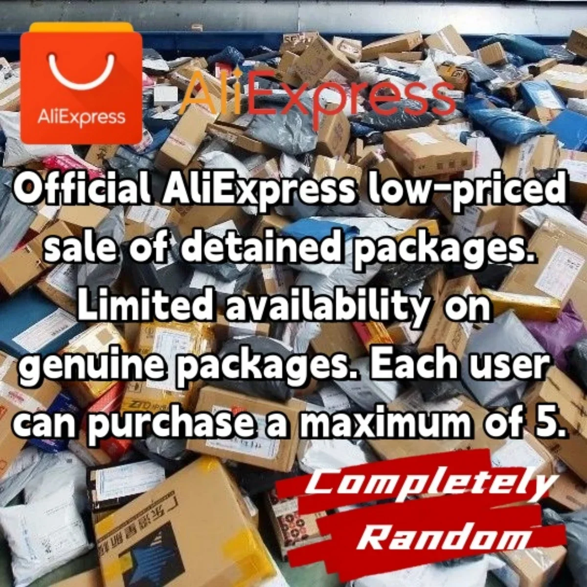 Aliexpress: Returns ELECTRONICS Mystery Palettenbox