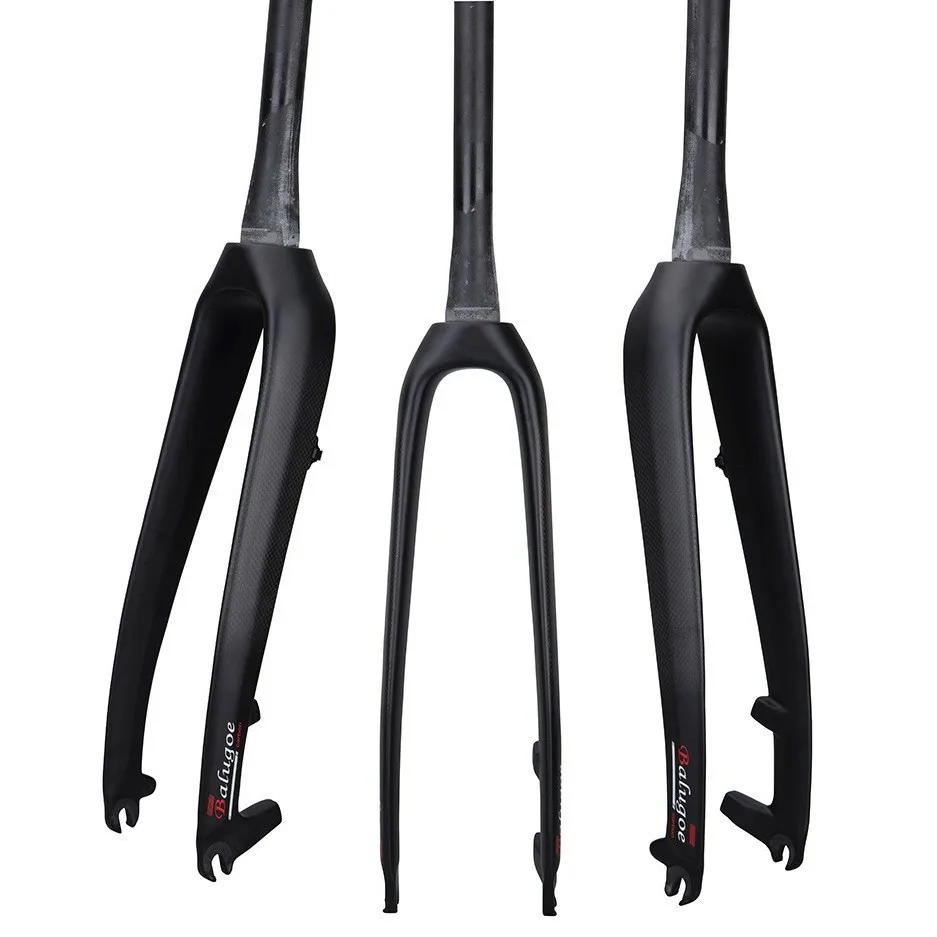 2026 Full Carbon Disc Brake Fork 700c, Tapered/Straight Steerer 28.6mm, 45mm Offset, 485g Super Light, for Road MTB Gravel Bike