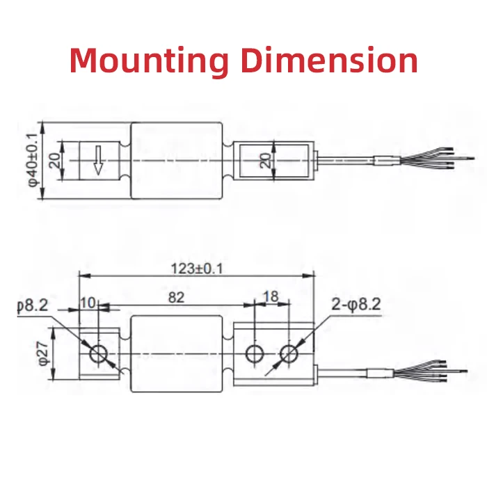 RIGHT Factory Cheap Price T701E g force load cell 10-200kg IP 68 stainless steel weighing load cell