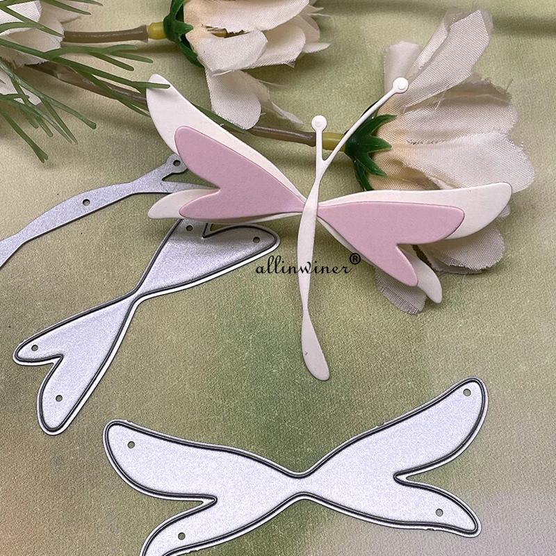 Dragonfly decoration DIY Craft Metal Cutting Die Scrapbook Embossed Paper Card Album Craft Template Stencil Dies