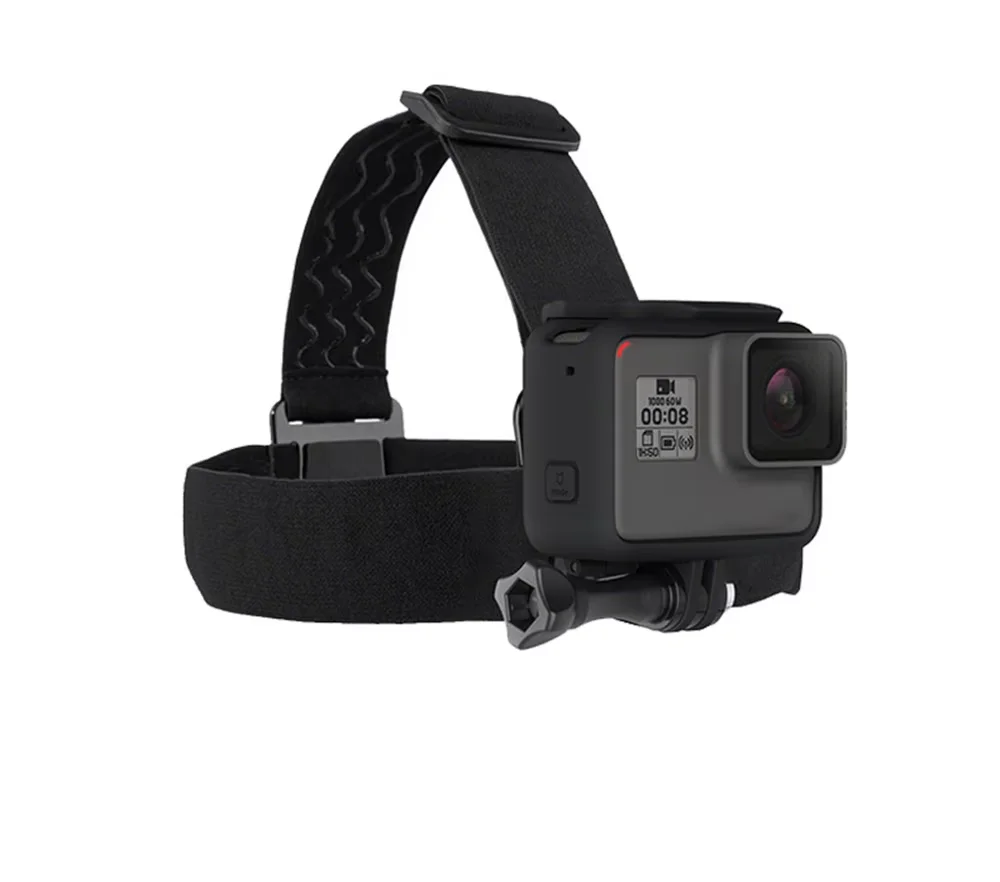 TELESIN Action Camera Head Strap Chest Belt Mount For GoPro Hero 11 10 9 8 7 6 for Insta360 DJI Osmo Action Camera Accessories