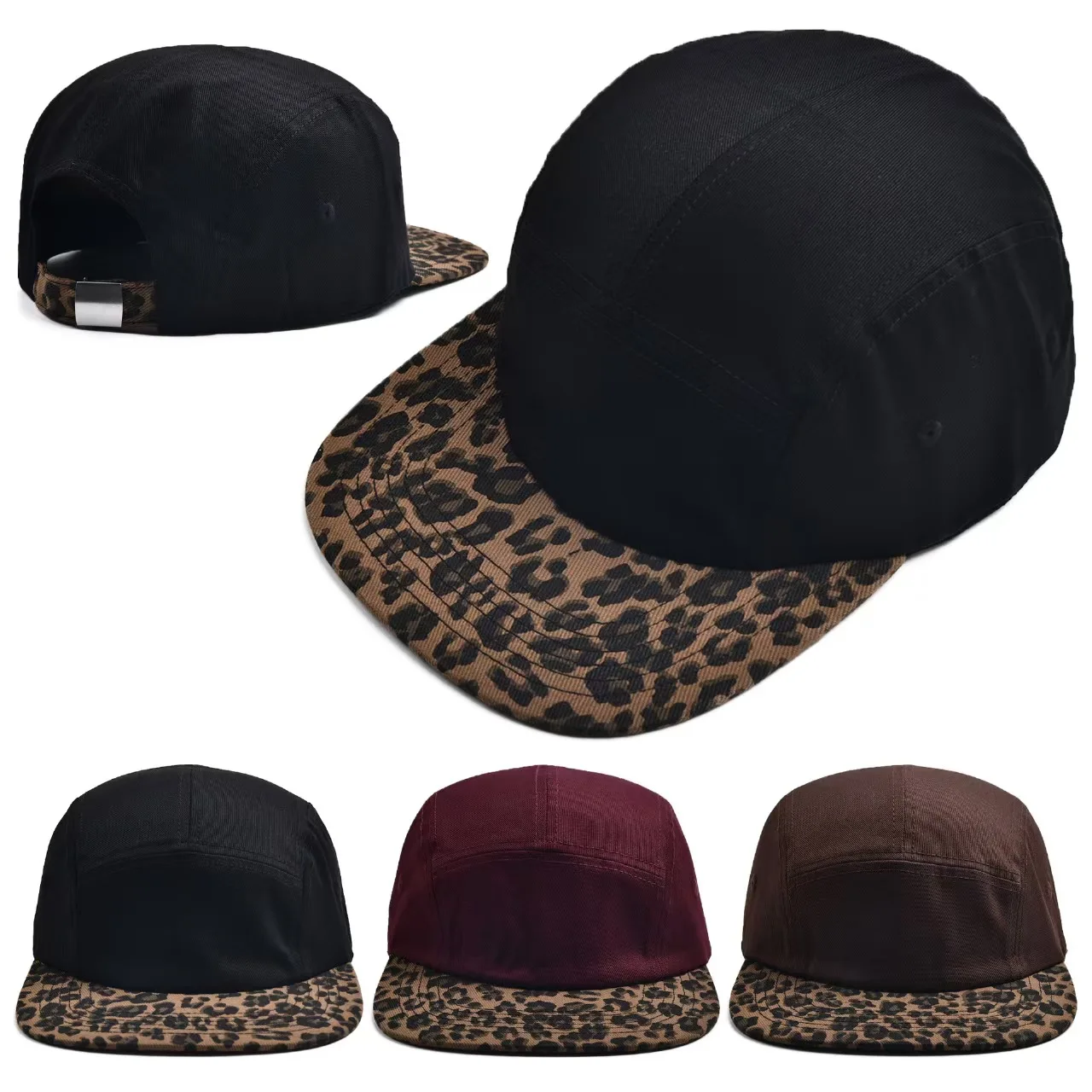 Gorra de béisbol Retro con estampado de leopardo para hombre y mujer, gorro de béisbol a juego, a la moda, sencillo, informal, guapo, Spice Girl, 1 ud.