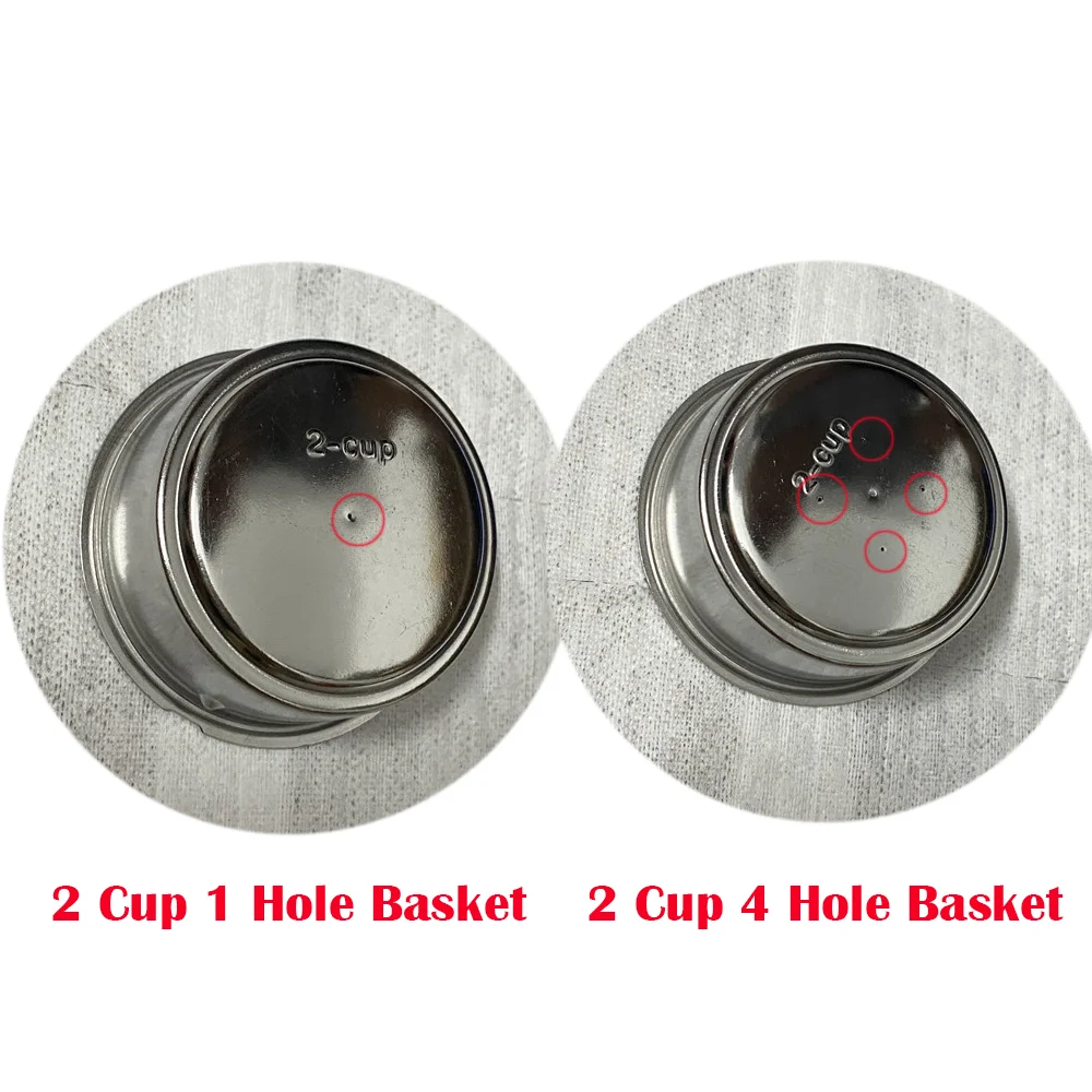 51mm Double Mouthed Coffee Portafilter For Homix/Gypas/Hibrew h11/Oster/Phico Coffee Machine Stainless Steel Coffee Handle