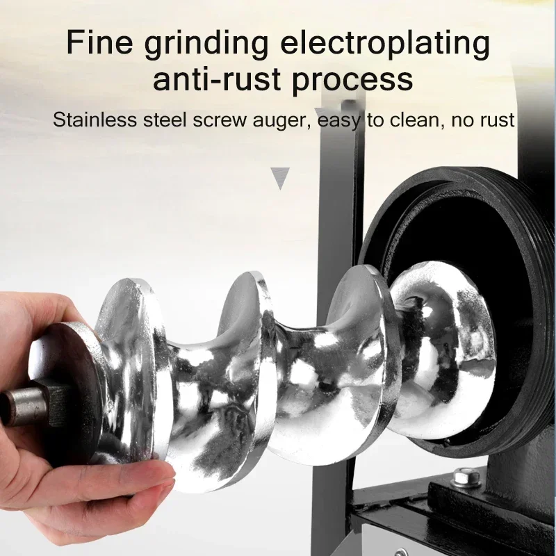 Tipo 52 tritacarne elettrico coltello in acciaio Fine ad alta potenza tritacarne commerciale tritacarne per ossa di pollo 4000W 600 kg/h