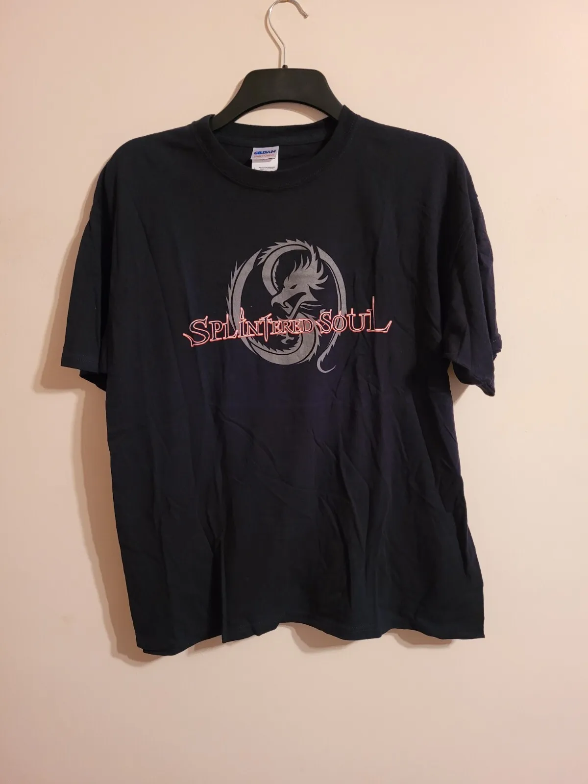 SPLINTERED SOUL LOGO SHIRT SIZE L EPICA NIGHTWISH DELAIN WITHIN TEMPTATION