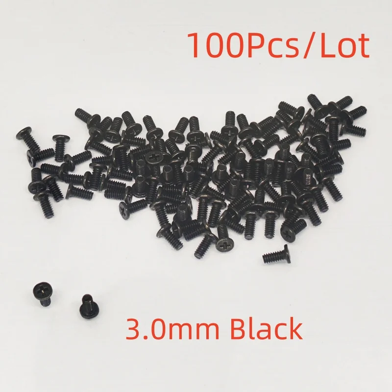 100pcs/Lot 3.0mm 3.5mm Screws For Samsung Galaxy A50 A70 A20 A40 A21 A31 A41 A51 A32 A42 A52 A72 A33 A53 A73 A12 A13 Phone Screw