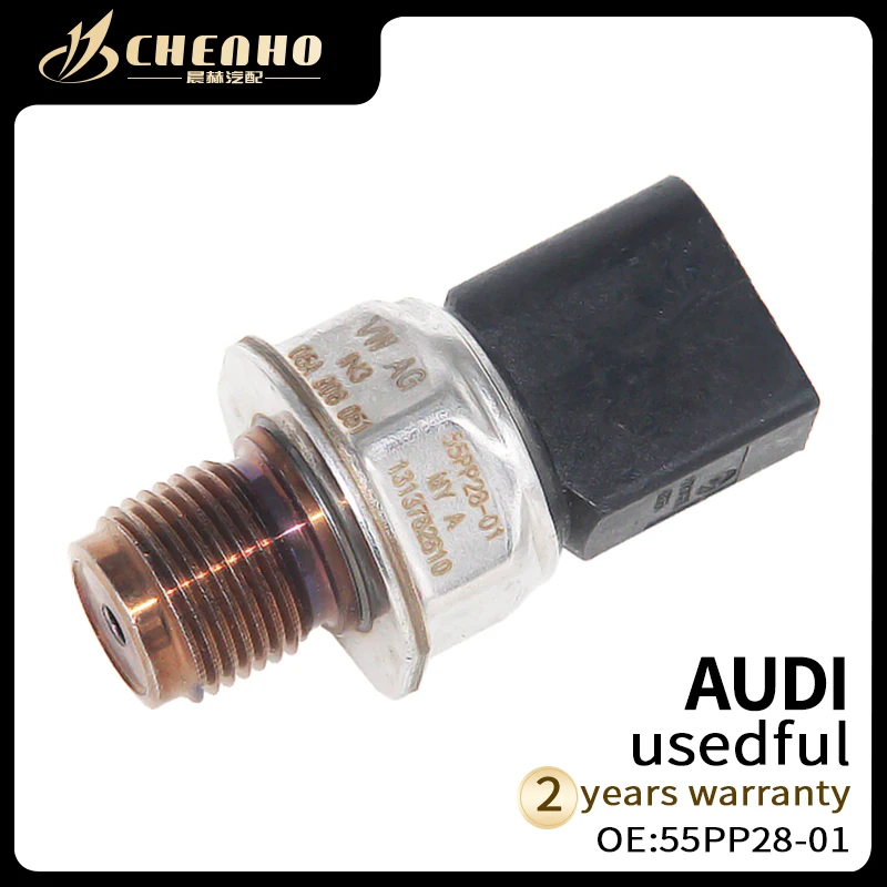 CHENHO Fuel Rail Pressure Sensor For VAG AUDI A4 A5 A6 A7 Q5 Q7 VOLKSWAGEN 3.0 4.2 TDi 05a 906 051 55PP28-01