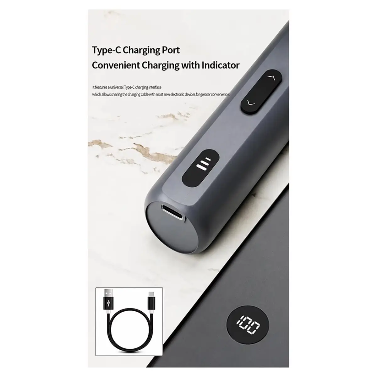 8pcs Multi-Functional Hand-Held Automatic Charging Mini Screwdriver Compact and Effort-Saving Electric Screwdriver Set