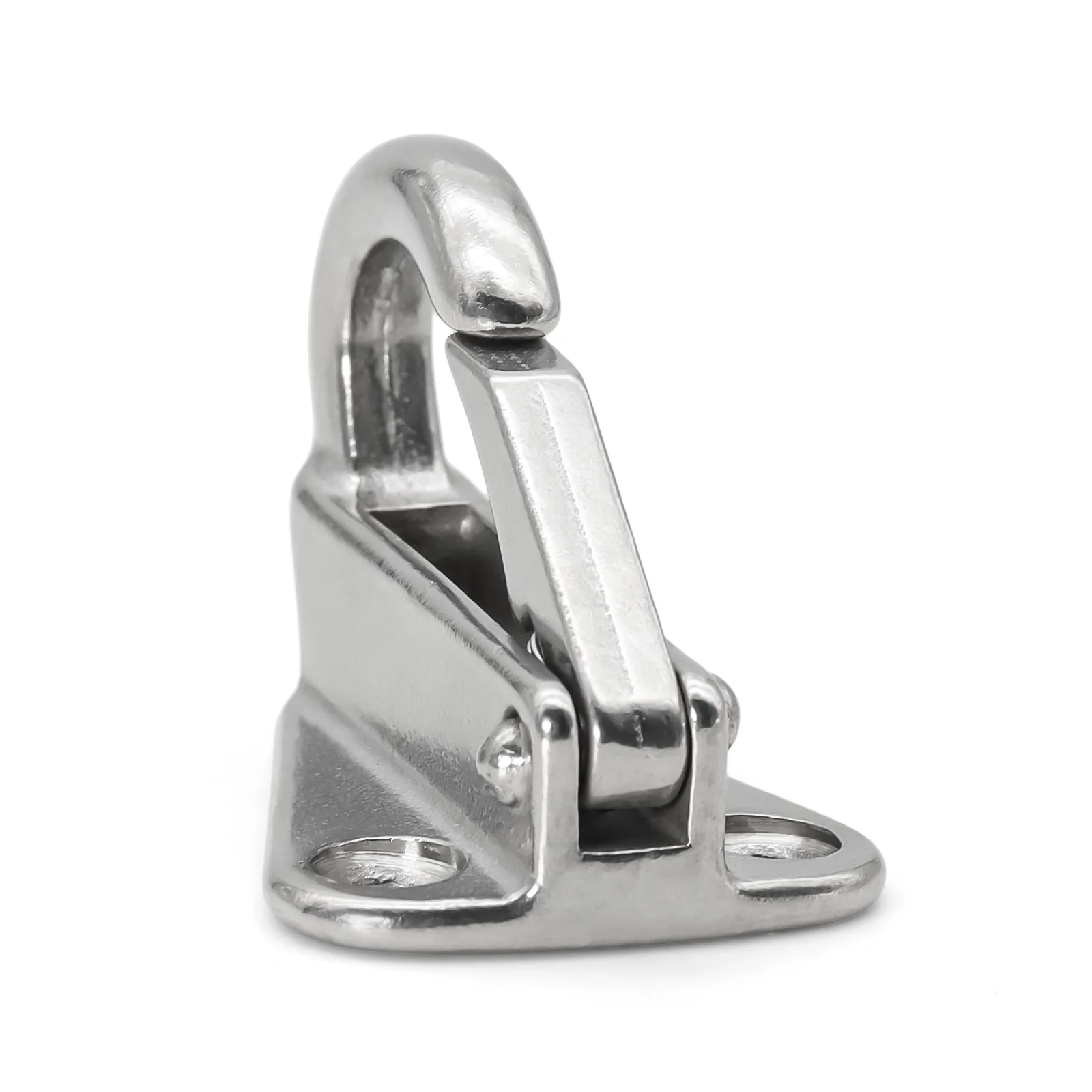 2/5/10pcs Stainless Steel Boat Fender Clip Hook Spring Snap Fending Eye Hooks Sail Tug Ship Marine Yacht Hardware Accessories