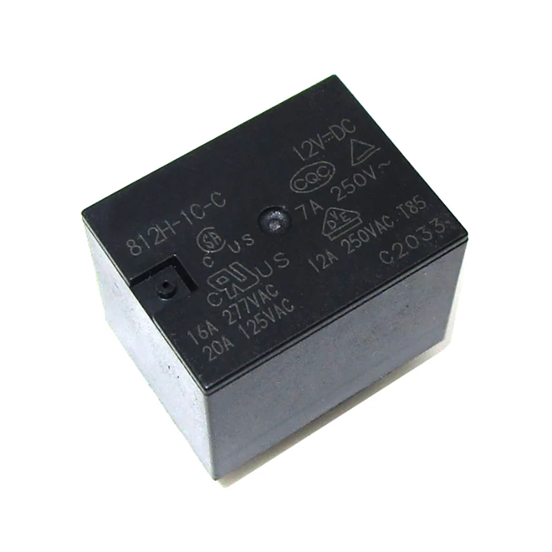 812H-1C-C 812H-1A-C 812H-1C-C -5VDC 12VDC 812H-1C-C-24VDC 5PIN 4PIN 16A power relay