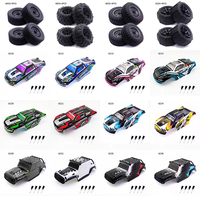 4PCS/lot 12mm Hex Monster Truck Wheel Tires Body shell Cross wrench for SCY 16101-2-3 Pro 1:16 Off Road RC Car Upgrade Parts