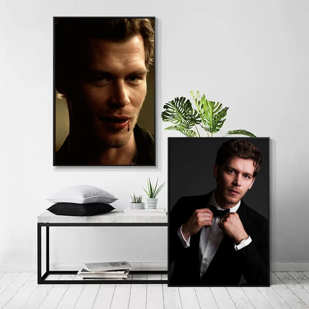 Klaus M-Mikaelson Poster Self-adhesive Art Waterproof Paper Sticker Coffee House Bar Room Wall Decor