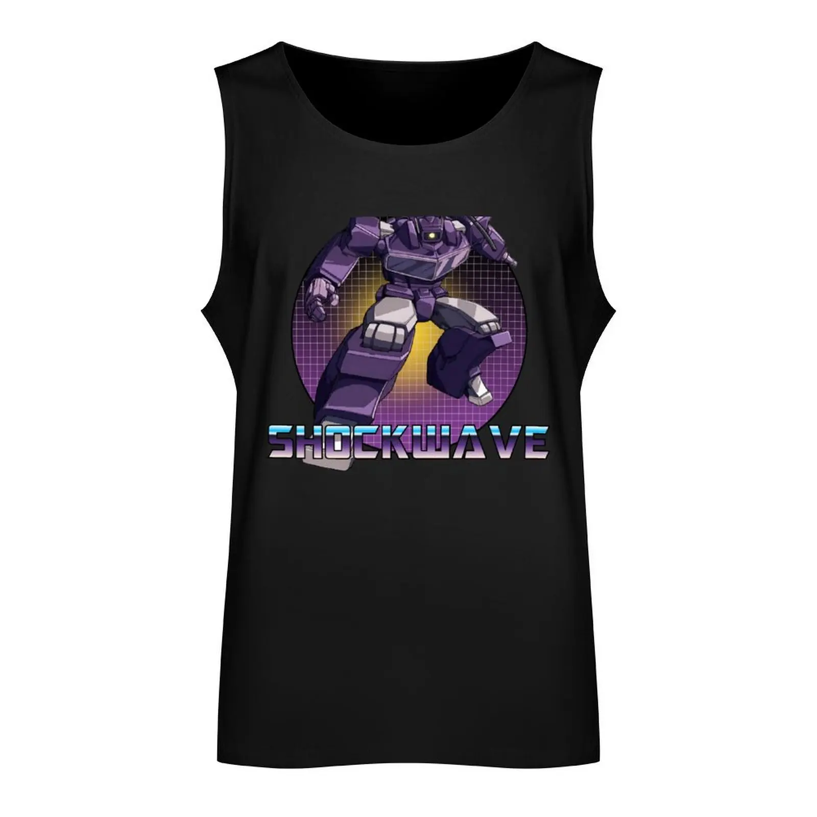 Shockwave Decepticon Transformer G1 Tank Top Men's t shirt T-shirt Men's gym