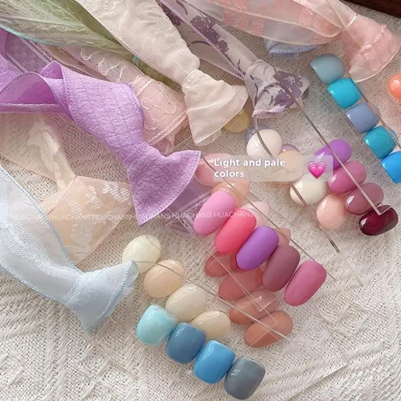 Placa de exibição de unhas acrílicas com fita estilo prego placa de exibição de trabalho amostra modelo de cartão de cor de alta qualidade paleta de cores de unhas