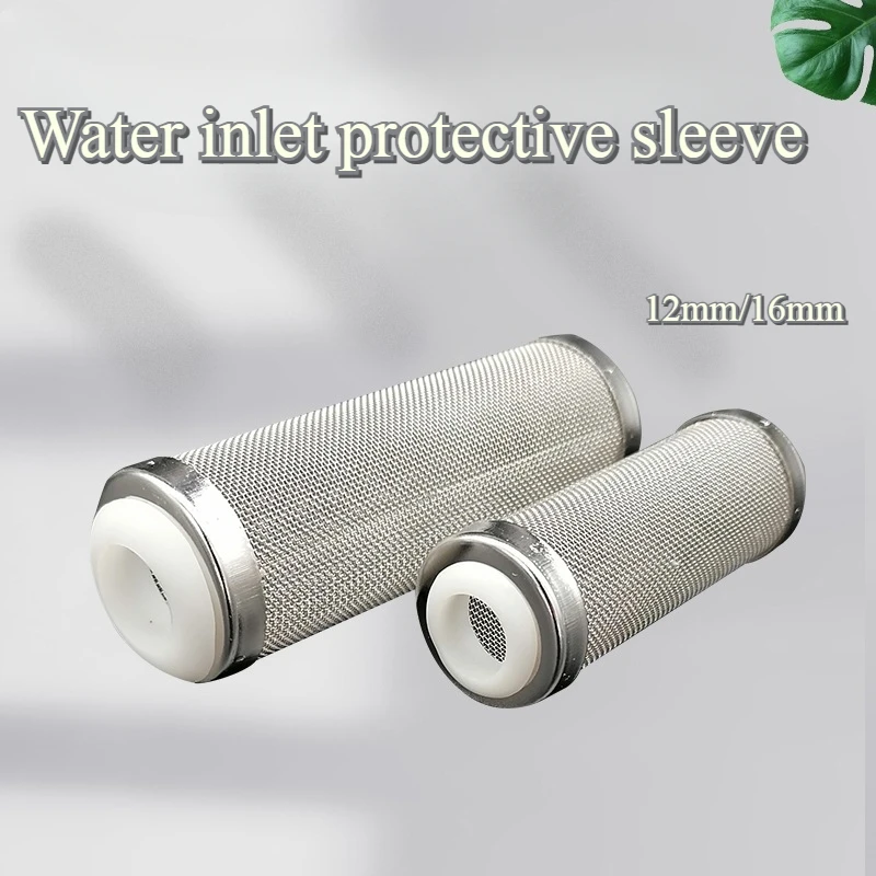 3pcs 12/16mm Aquarium Inflow Inlet Filter Stainless Steel Mesh Net Guard Fish Tank Filter Accesories Intake Prefilter Cover