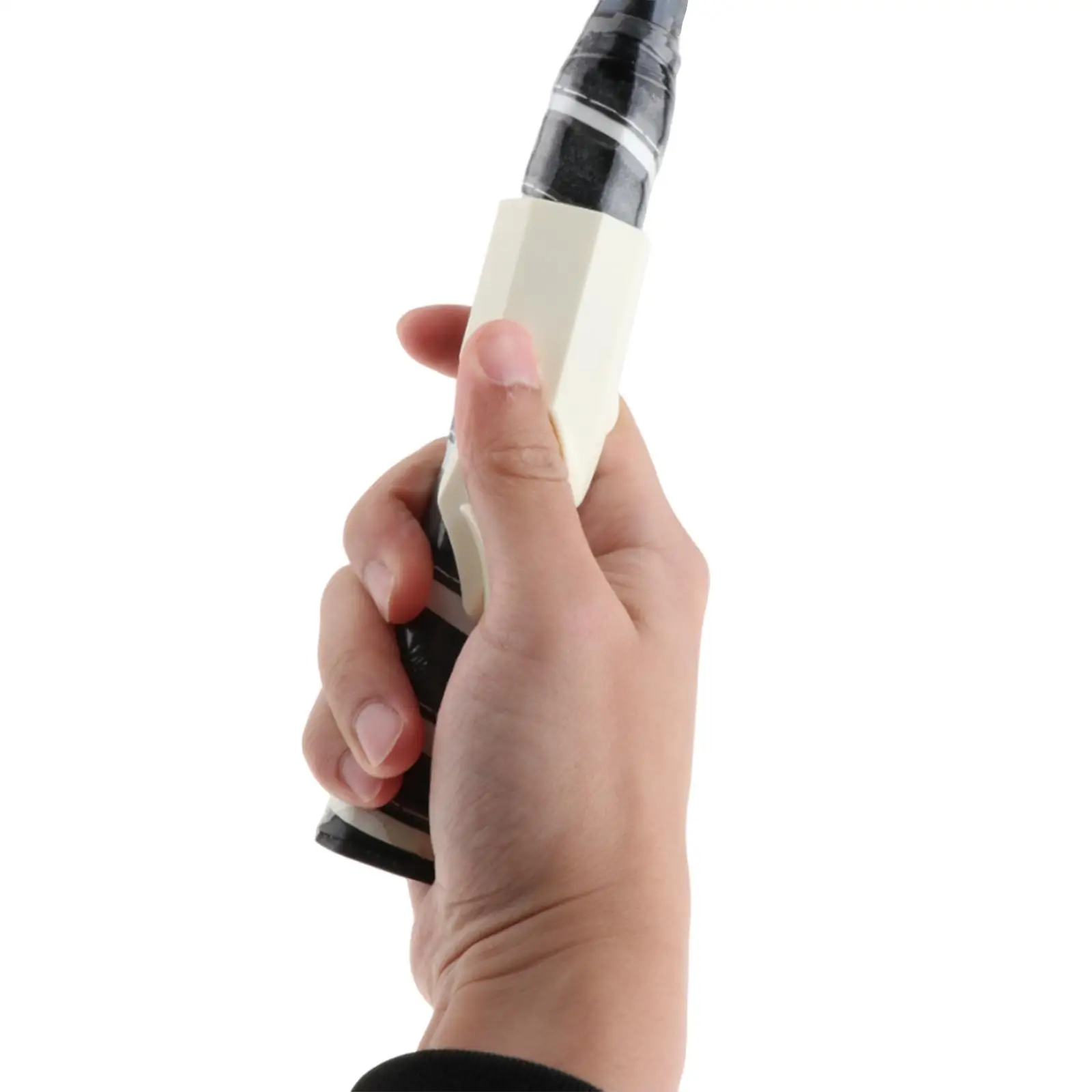 

Badminton Grip Aid Posture Correction Portable Improving Skills Training Tool Paddle Grip Aid for Outdoor Sports Badminton