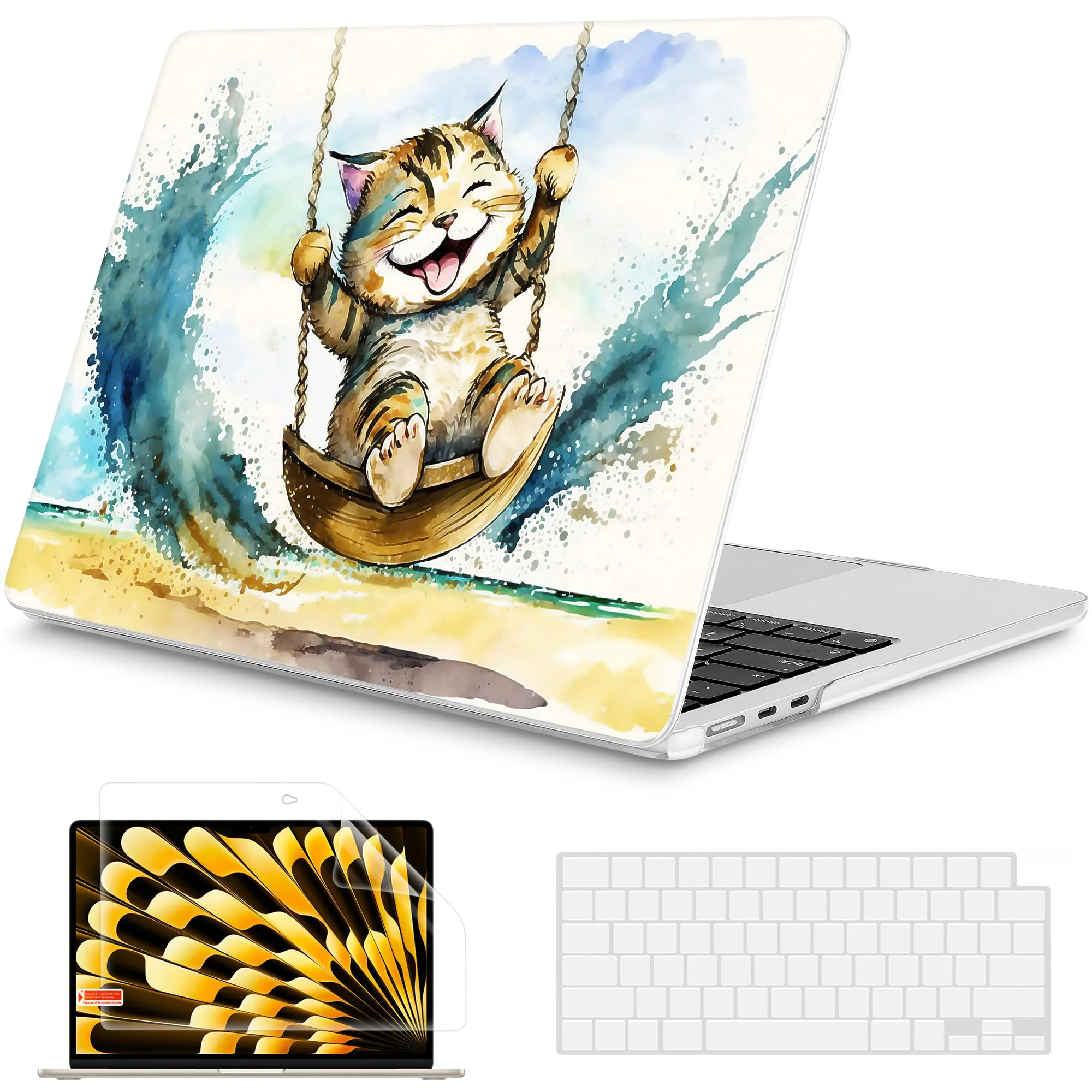 

Laptop Cases for Macbook Pro 14 Case M2 A2779 A2992 2023 Pro 16 Cover M3 M1 Mac Book Air 13 Case 2022 13.6 A2681 Air 15.3 A2941