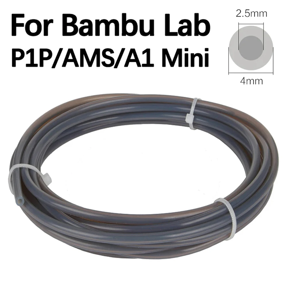 

Комплект трубок из ПТФЭ для лаборатории Bambu P1P AMS A1, детали для мини 3D-принтера, труба Teflonto, экструдер Bowden, 1,75 мм, id2.5мм, od4мм