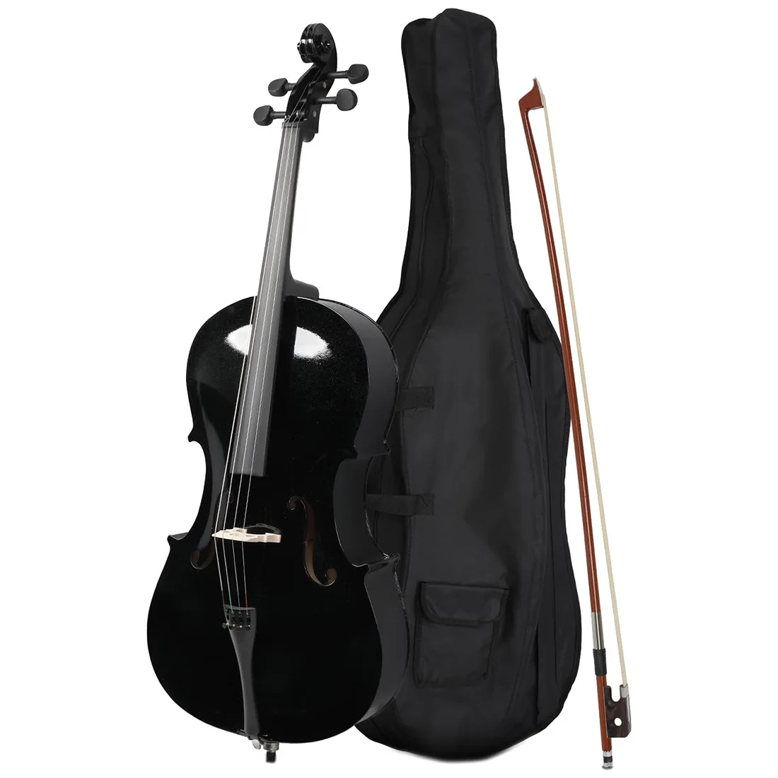 4/4 Cello Handmade Solid Wood Cello Student Adults Beginner Practice Cello Professional Band Performance String Instrument