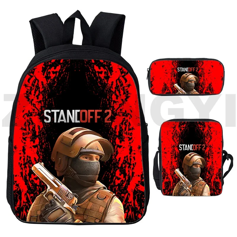 Hot Standoff 2 Mochila Fashion Backpack Men Travel Rucksack Teenager Bookbag Girls Schoolbag Laptop Bag Rucksack Kindergarten