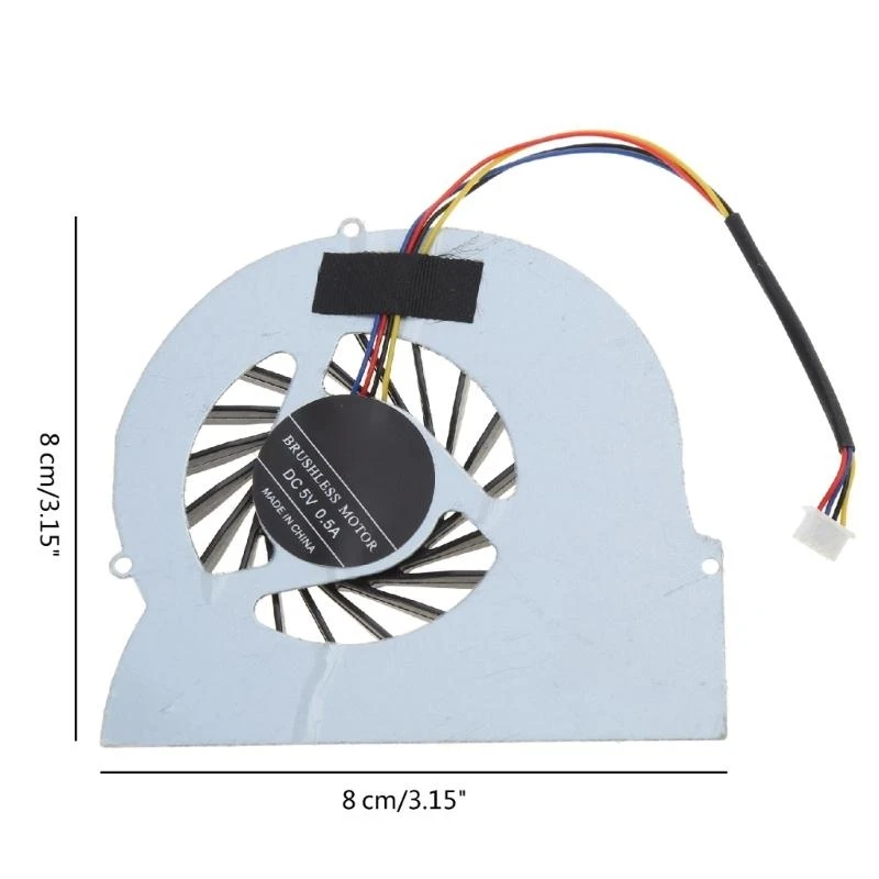 H37F Notebook Fan CPU Cooler for EliteBook 8460P 8560P 8560W 8570W Heat Dissipation